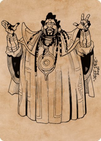Alaundo the Seer Art Card [Commander Legends: Battle for Baldur's Gate Art Series] | Good Games Adelaide SA