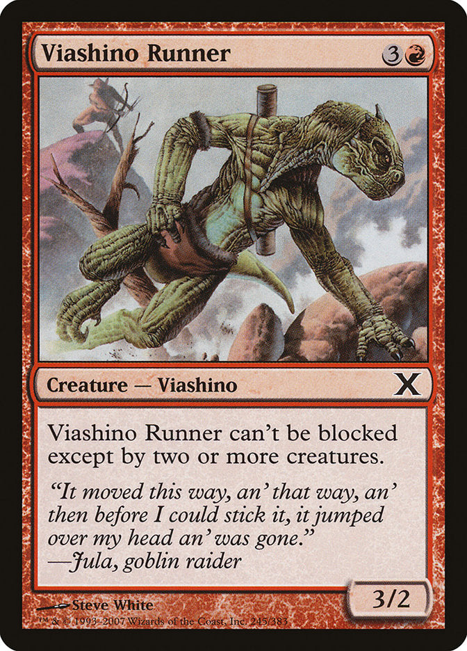 Viashino Runner 245 (10th Edition)  - Foil | Good Games Adelaide SA