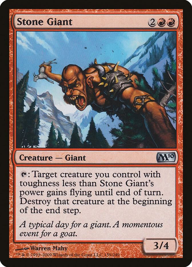 Stone Giant 159 (Magic 2010 (M10))  - Foil | Good Games Adelaide SA
