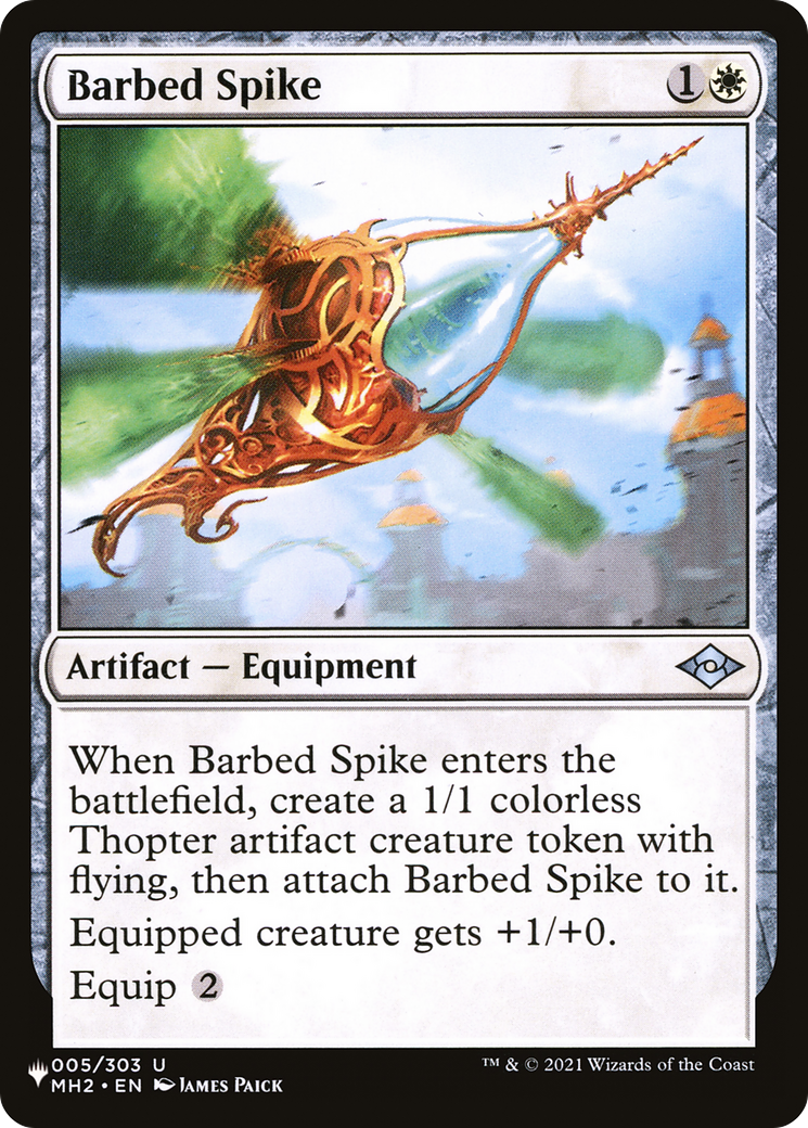 Barbed Spike [The List Reprints] | Good Games Adelaide SA