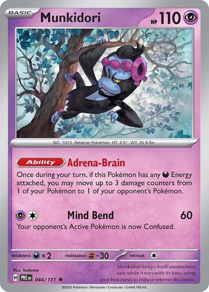 Munkidori 044/131 (SV: Prismatic Evolutions)  - Holofoil | Good Games Adelaide SA