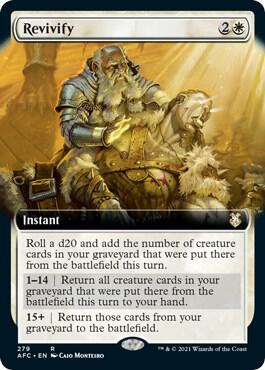 Revivify Extended Art 279 (Commander: Adventures in the Forgotten Realms)  | Good Games Adelaide SA
