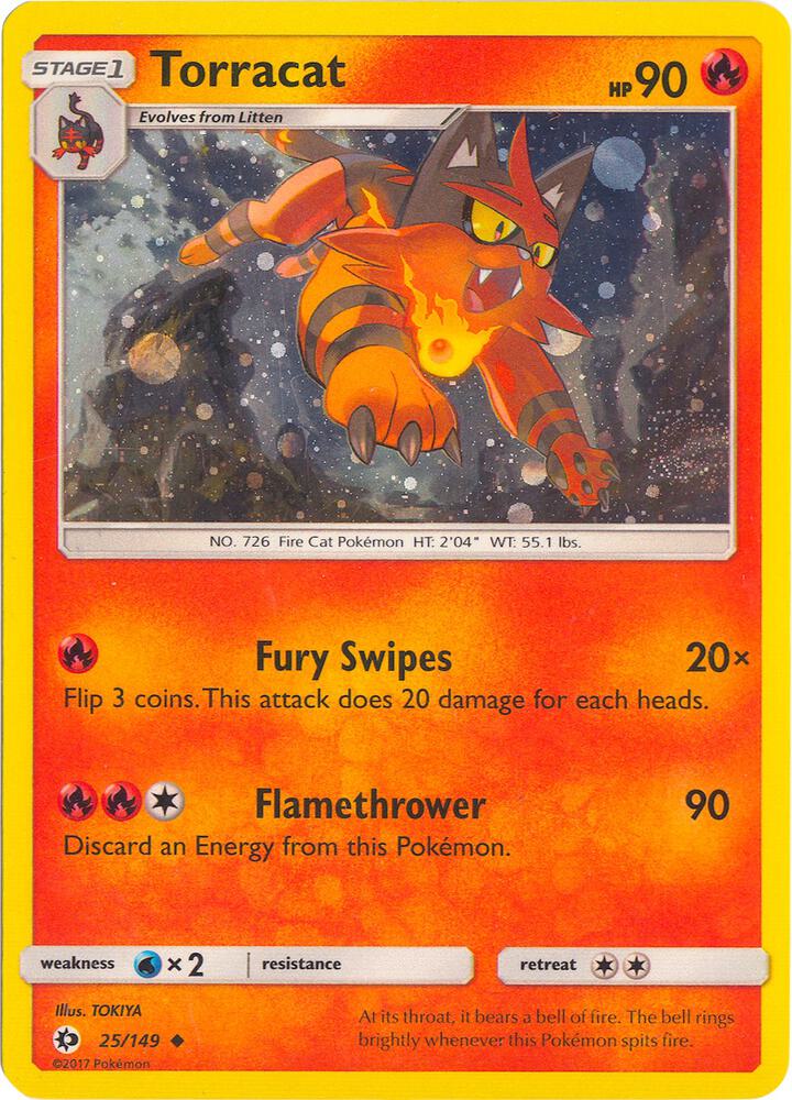 Torracat 25 149 Cosmos Holo 025/149 (League & Championship Cards)  - Holofoil | Good Games Adelaide SA