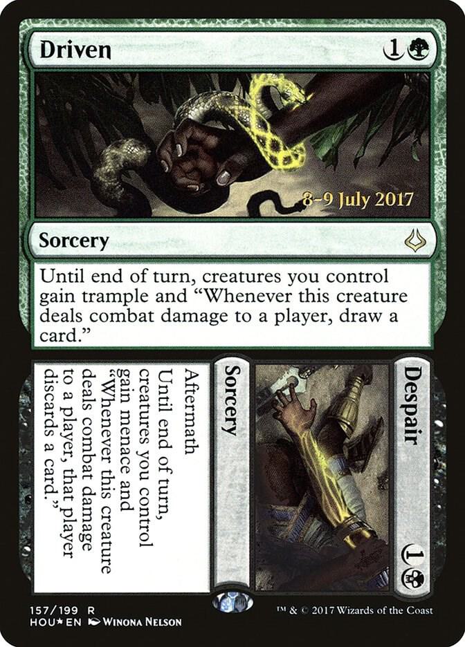 Driven Despair 157 (Prerelease Cards)  - Foil | Good Games Adelaide SA