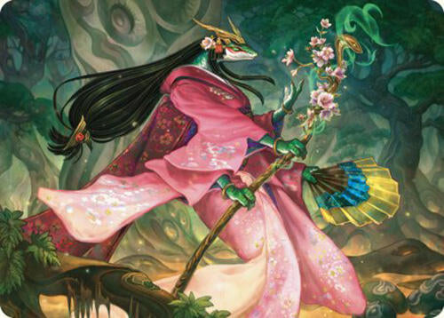Sakiko Mother of Summer Art Card 24 (Art Series: Commander Masters)  | Good Games Adelaide SA