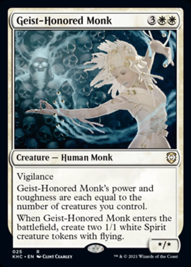 Geist-Honored Monk [Kaldheim Commander] | Good Games Adelaide SA