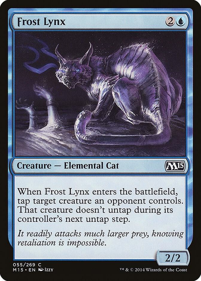 Frost Lynx 55 (Magic 2015 (M15))  - Foil | Good Games Adelaide SA