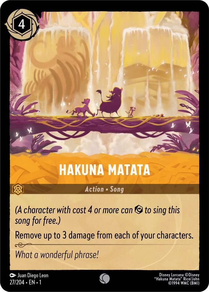 Hakuna Matata 27/204 (The First Chapter)  | Good Games Adelaide SA