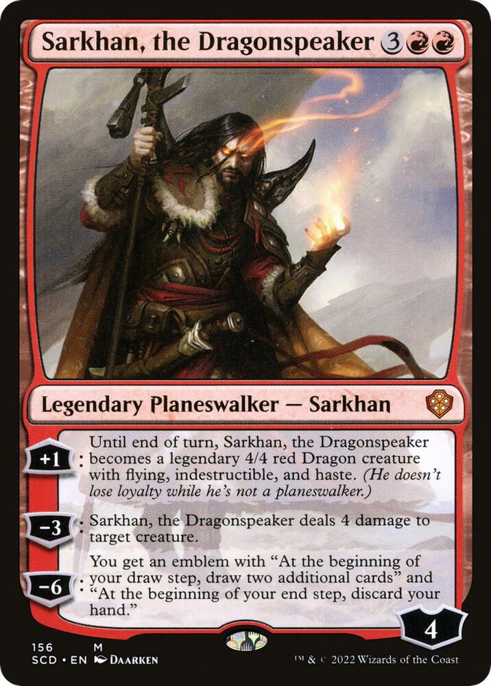 Sarkhan the Dragonspeaker 156 (Starter Commander Decks)  | Good Games Adelaide SA