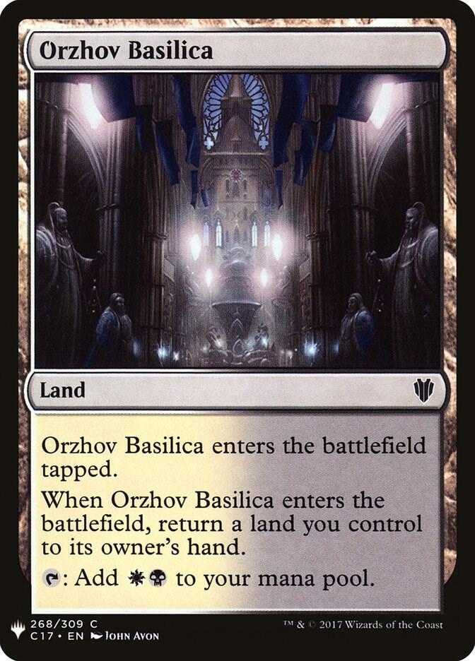 Orzhov Basilica 268 (The List Reprints)  | Good Games Adelaide SA