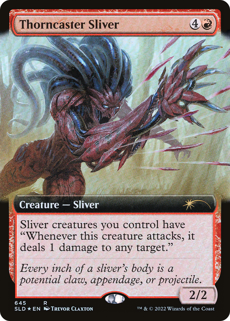 Thorncaster Sliver (Extended Art) [Secret Lair Drop Series] | Good Games Adelaide SA