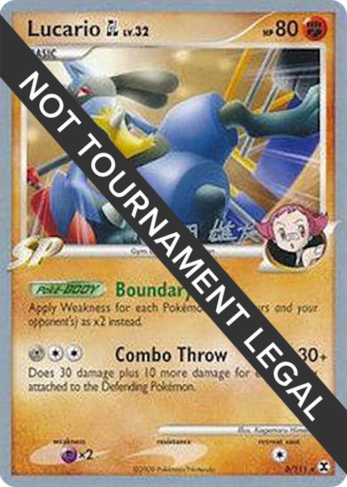 Lucario GL 2010 Yuta Komatsuda 8/111 (World Championship Decks)  | Good Games Adelaide SA