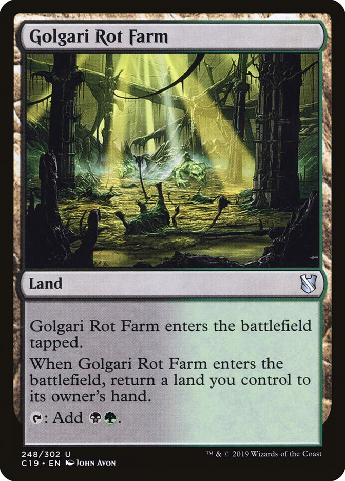 Golgari Rot Farm [Commander 2019] | Good Games Adelaide SA