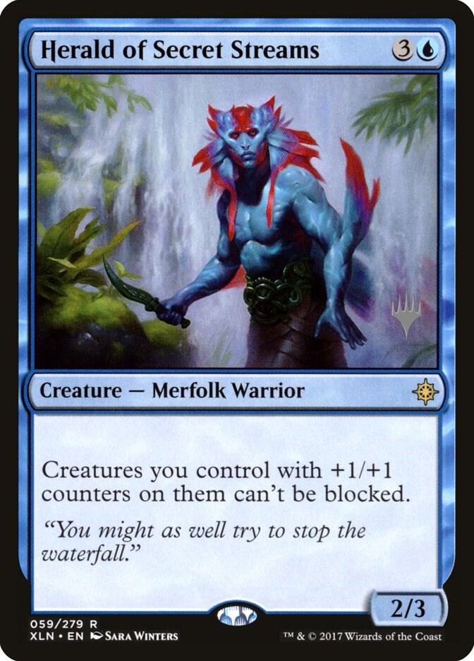 Herald of Secret Streams 59 (Promo Pack: Core Set 2020)  - Foil | Good Games Adelaide SA