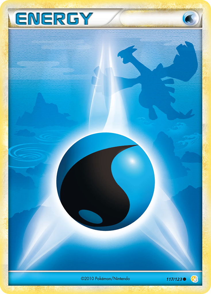 Water Energy (117/123) [HeartGold & SoulSilver: Base Set] | Good Games Adelaide SA