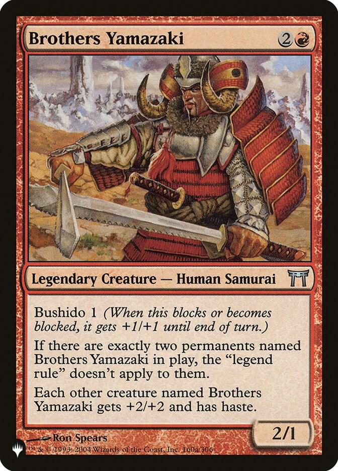 Brothers Yamazaki 160/306 (The List Reprints)  | Good Games Adelaide SA