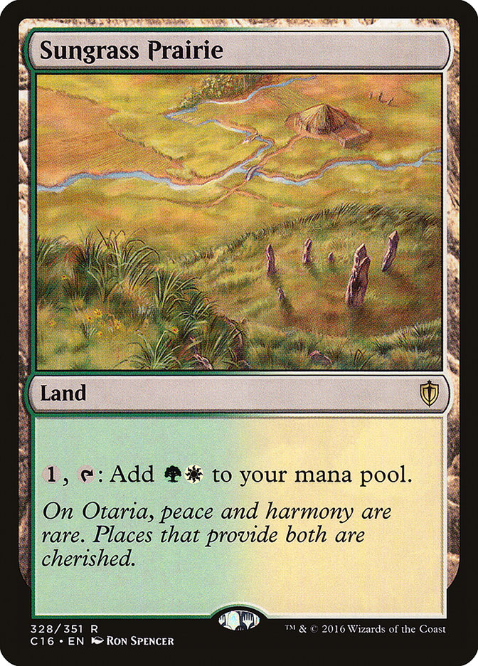 Sungrass Prairie [Commander 2016] | Good Games Adelaide SA