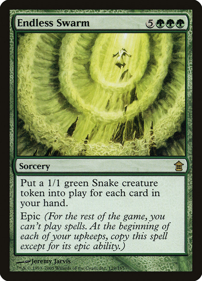 Endless Swarm 129 (Saviors of Kamigawa)  - Foil | Good Games Adelaide SA