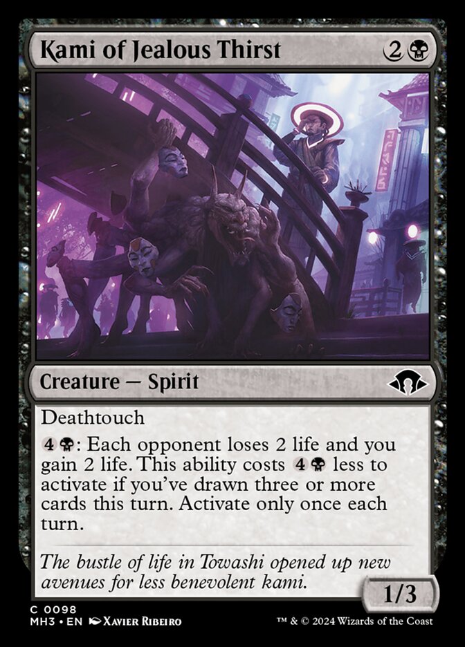 Kami of Jealous Thirst 98 (Modern Horizons 3)  | Good Games Adelaide SA