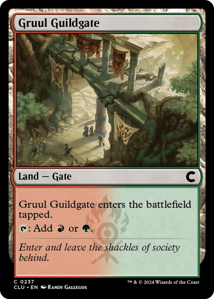 Gruul Guildgate [Ravnica: Clue Edition] | Good Games Adelaide SA