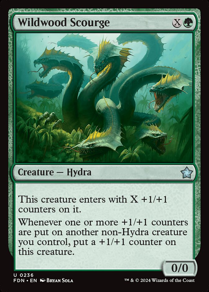 Wildwood Scourge 236 (Foundations)  - Foil | Good Games Adelaide SA