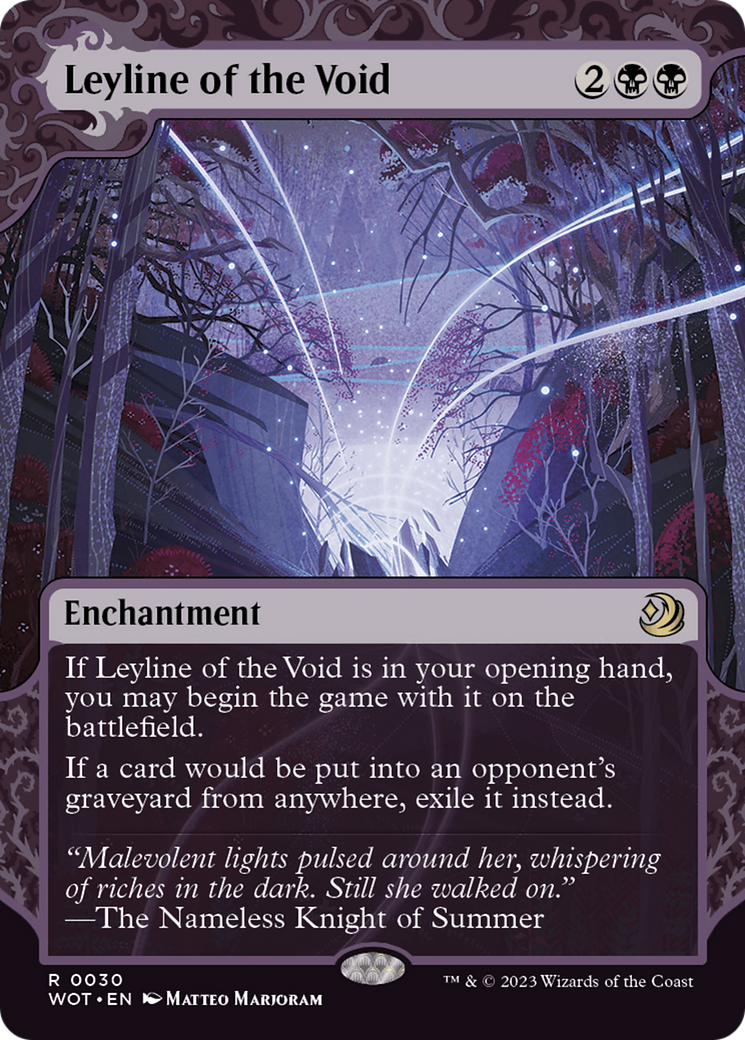 Leyline of the Void [Wilds of Eldraine: Enchanting Tales] | Good Games Adelaide SA