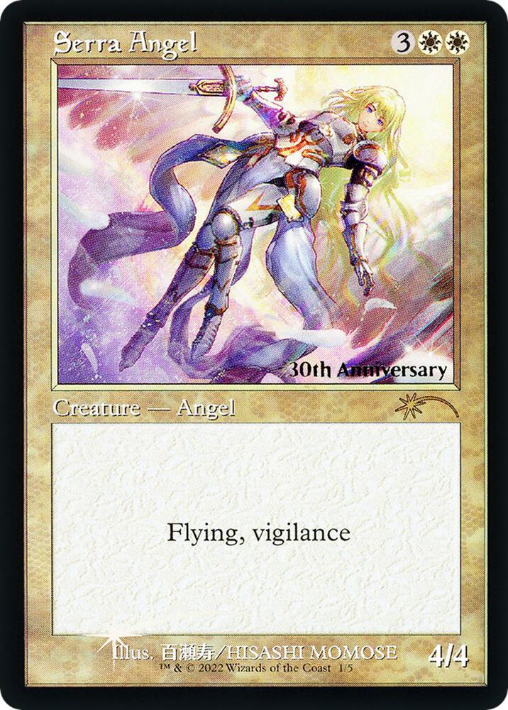 Serra Angel Retro Frame 1 (30th Anniversary Promos)  - Foil | Good Games Adelaide SA