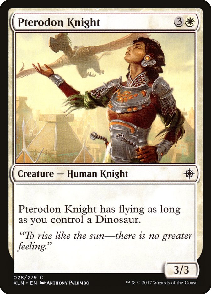 Pterodon Knight 28 (Ixalan)  - Foil | Good Games Adelaide SA