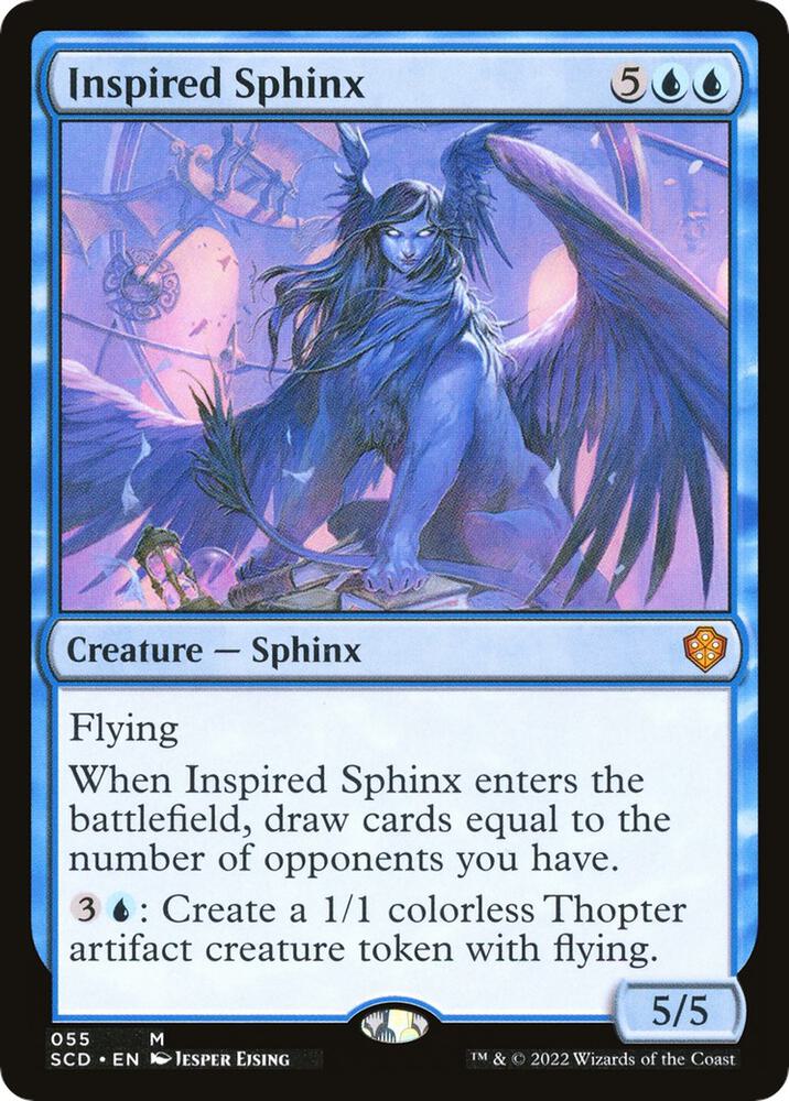 Inspired Sphinx 55 (Starter Commander Decks)  | Good Games Adelaide SA
