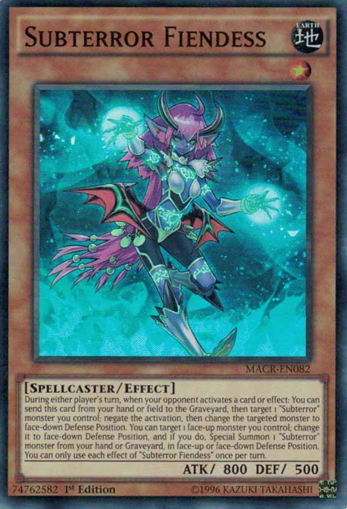 Subterror Fiendess [MACR-EN082] Super Rare | Good Games Adelaide SA