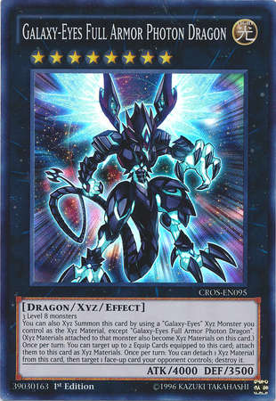 Galaxy-Eyes Full Armor Photon Dragon [CROS-EN095] Super Rare | Good Games Adelaide SA