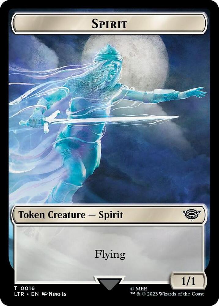 Spirit Food 0024 Double Sided Token Surge Foil 16 // 24 (Universes Beyond: The Lord of the Rings: Tales of Middle-earth)  - Foil | Good Games Adelaide SA
