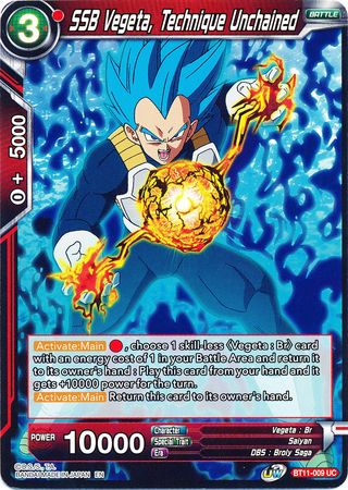 SSB Vegeta, Technique Unchained [BT11-009] | Good Games Adelaide SA