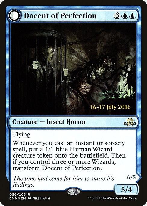Docent of Perfection 56 (Prerelease Cards)  - Foil | Good Games Adelaide SA