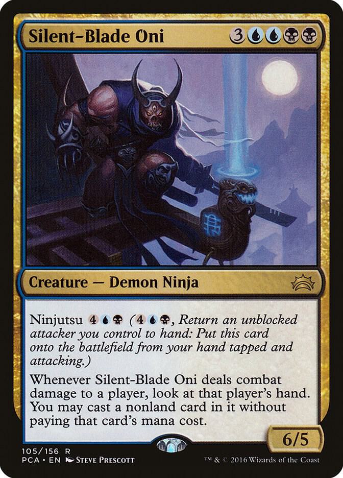 Silent-Blade Oni 105 (Planechase Anthology)  | Good Games Adelaide SA