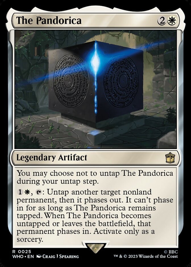 The Pandorica 25 (Universes Beyond: Doctor Who)  - Foil | Good Games Adelaide SA