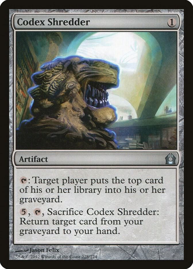 Codex Shredder 228 (Return to Ravnica)  - Foil | Good Games Adelaide SA