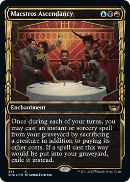 Maestros Ascendancy Gilded Foil 381 (Streets of New Capenna)  - Foil | Good Games Adelaide SA