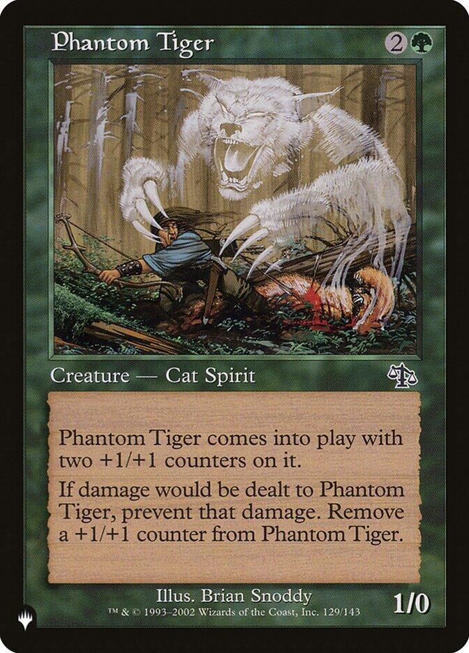 Phantom Tiger 129/143 (The List Reprints)  | Good Games Adelaide SA