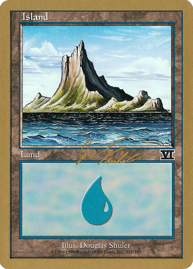 Island (jf335) (Jon Finkel) [World Championship Decks 2000] | Good Games Adelaide SA