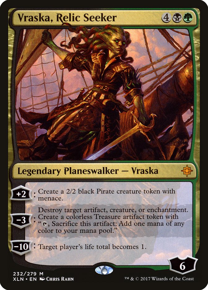 Vraska, Relic Seeker 232 (Ixalan)  - Foil | Good Games Adelaide SA