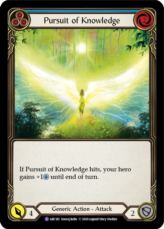 Pursuit of Knowledge [U-ARC161] Unlimited Normal | Good Games Adelaide SA