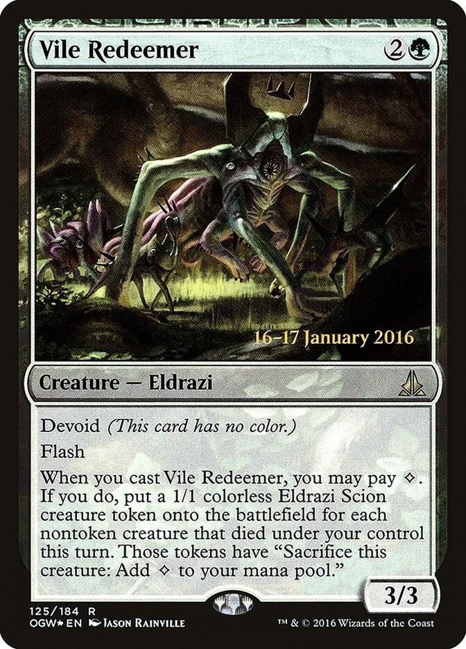 Vile Redeemer 125 (Prerelease Cards)  - Foil | Good Games Adelaide SA
