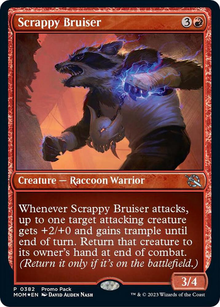 Scrappy Bruiser 382 (Promo Pack: March of the Machine)  | Good Games Adelaide SA