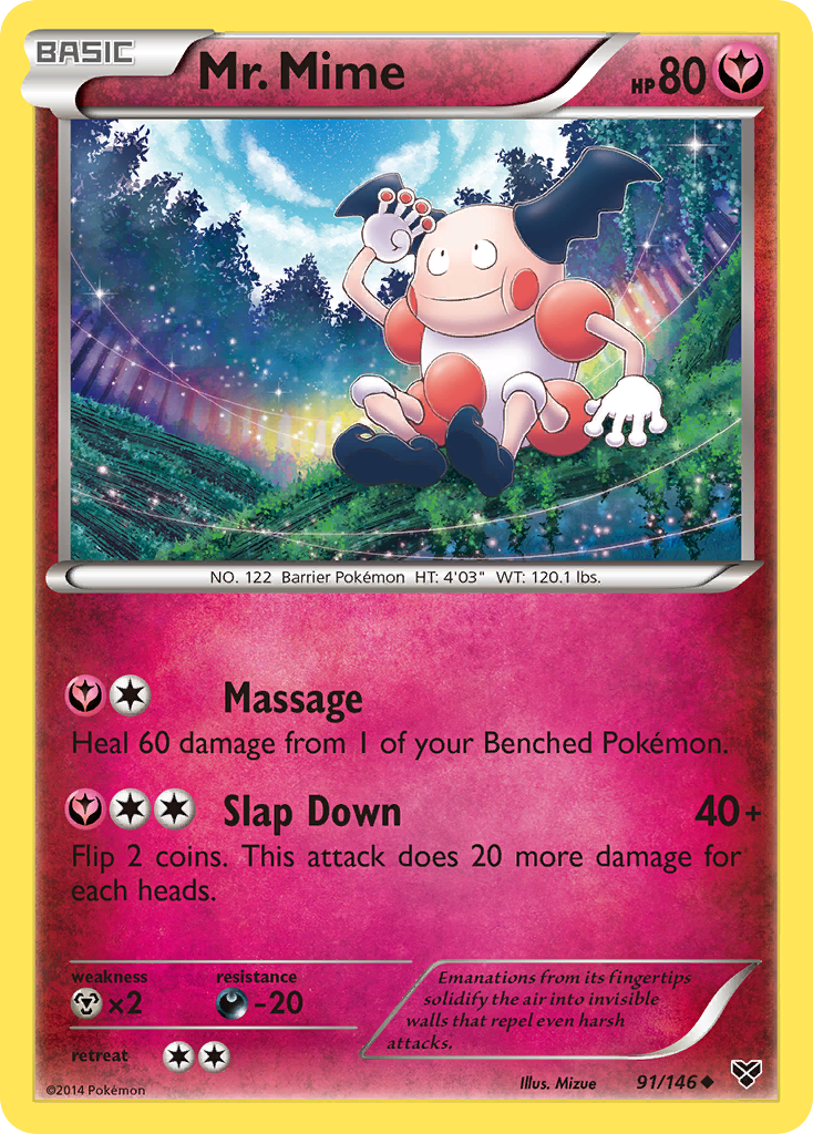 Mr. Mime (91/146) [XY: Base Set] | Good Games Adelaide SA