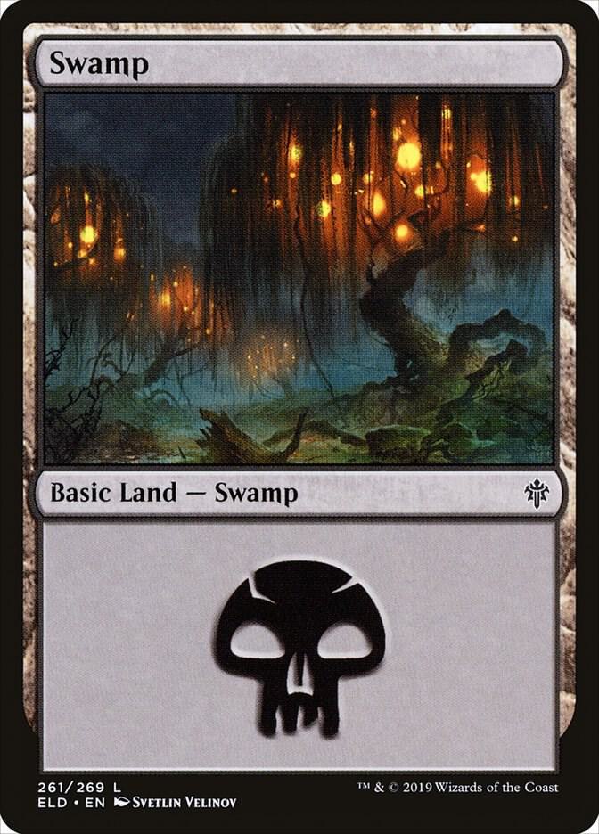 Swamp 261 (Throne of Eldraine)  | Good Games Adelaide SA