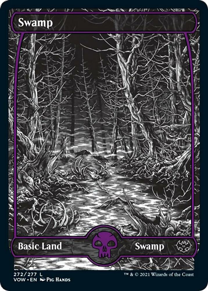Swamp 272 272 (Innistrad: Crimson Vow)  - Foil | Good Games Adelaide SA