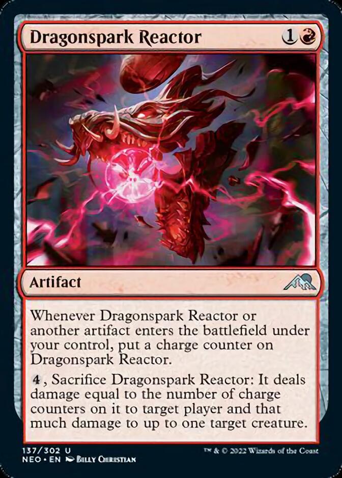 Dragonspark Reactor [Kamigawa: Neon Dynasty] | Good Games Adelaide SA