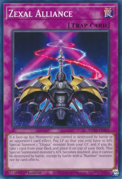 Zexal Alliance [MP22-EN102] Common | Good Games Adelaide SA