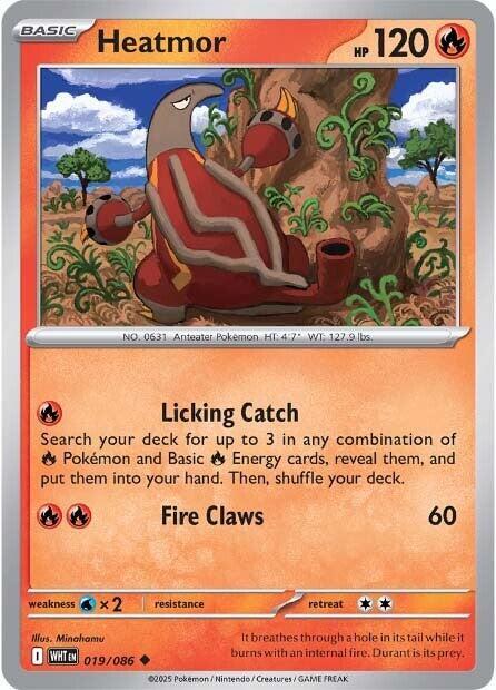 Heatmor 019/086 (SV: White Flare)  | Good Games Adelaide SA